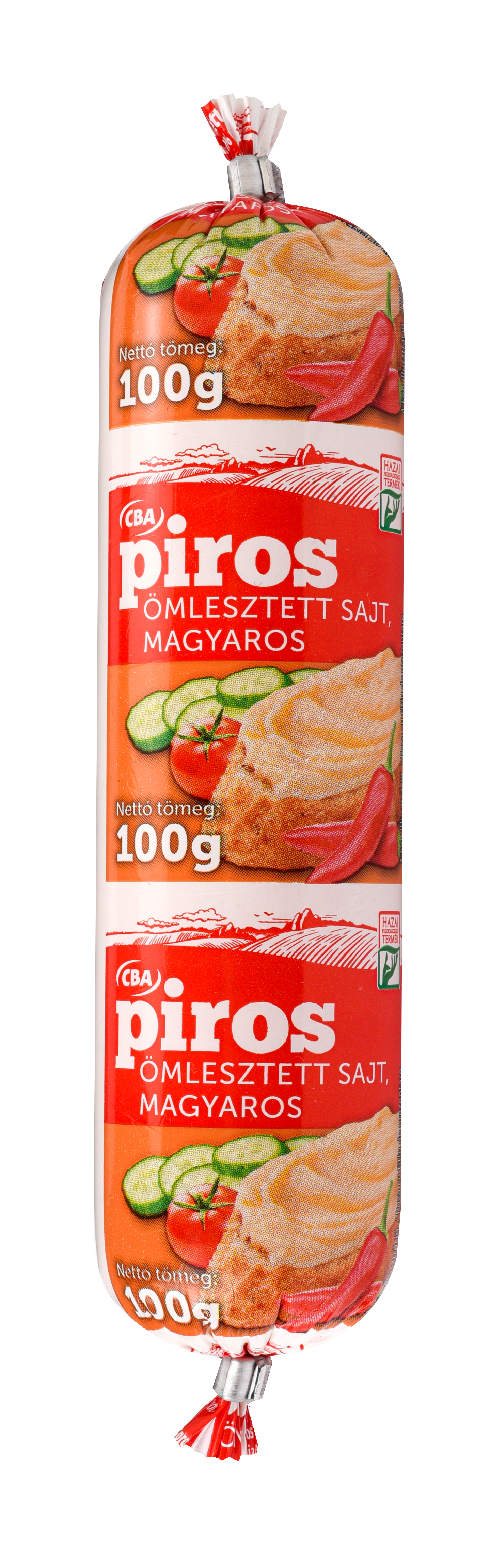CBA Piros kenhető, félzsíros ömlesztett sajt magyaros 100g